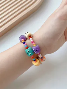 Kleurrijk kleine monster kralen horlogeband en creatief armband voor smartwatch.