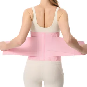 Rosa Taillenformer Gürtel, verstellbare elastische Lendenstütze für Fitness Training