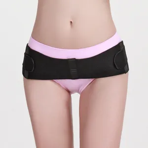 Postpartum Beckengurt Korrektur Huftunterstuetzung Rumpfstabilisierung Bandage Schwarz