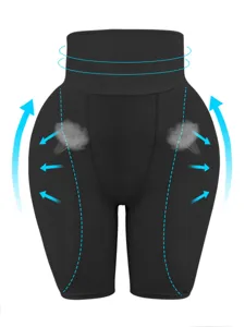 High waist butt lifter shapewear shorts hip enhancer body shaper underwear for women