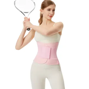 Professioneller verstellbarer Sport Taillentrainer Gürtel für Fitness und Rumpfunterstützung.