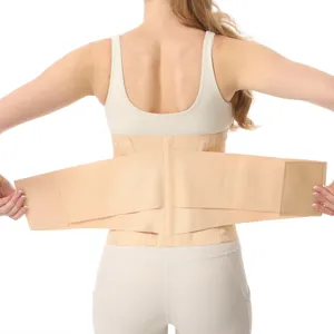 Einstellbarer Lendenwirbelstützgürtel atmungsaktiver Taillentrainer Fitness Rückenstütze