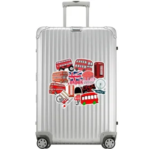 London Design Graffiti Aufkleber Set wasserdichte Sticker für Reisekoffer Koffer