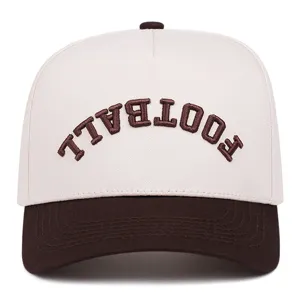 Unisex Cotton Baseball Cap Outdoor Sports Adjustable Sun Protection Hat Embroidery Letter Football Casual Dad Hat