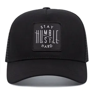 Hommes Femmes Coton Mesh Casquette de Baseball Respirant Protection Solaire Sports Plein Air Trucker Chapeau Lettre Brodée Casual