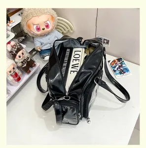 Japanese style ita bag large capacity transparent shoulder crossbody bag anime commuter