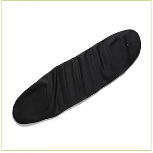 Schwarzer Sport Taillentrainer Gürtel für Bauchweg und Haltungskorrektur Form.