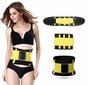 Sport Taillentrainer Gürtel für Fitness und Gewichtsverlust, atmungsaktives Mesh Design.