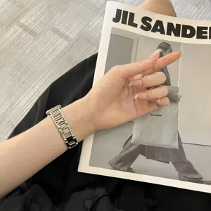 Edelstahl römische Ziffern Smartwatch Ersatz Armband kompatibel für Samsung Huawei