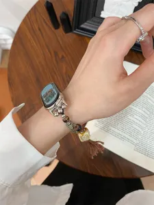 Εθνοτικό μεταλλικό βραχιόλι λουράκι smartwatch διακοσμητικό για Xiaomi Band