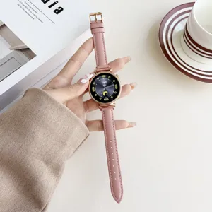 Echtes Leder Smartwatch Ersatzarmband Minimalistisches Uhrenarmband Für Huawei Smartwatch Zubehör