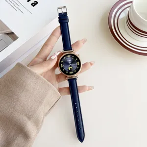 Smartwatch Lederarmband Ersatz für Damen Luxus Business Freizeit Design Zubehör.