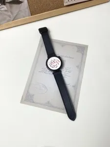 Cinturino di ricambio magnetico in silicone pelle per smartwatch accessorio elegante