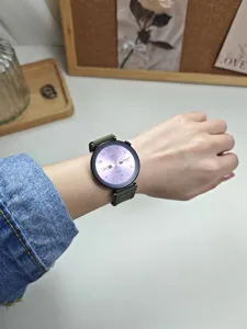 Cinturino per orologio in silicone verde di ricambio compatibile smartwatch stile quotidiano chic