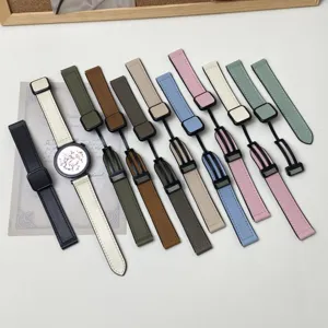 Cinturino di ricambio magnetico in silicone compatibile per smartwatch accessorio multicolore