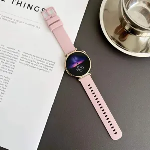 Bracelet de montre connectée en silicone rose de rechange pour Huawei GT4 Watch 4 Pro