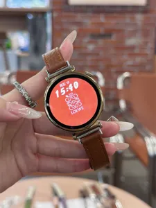 Ersatzarmband aus echtem Leder passend für Huawei Smartwatch GT4 GT5 GT3 Uhrenarmband Zubehör