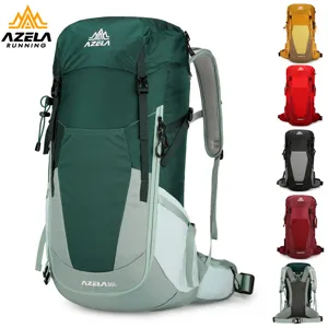 Waterproof Nylon 35L Hiking Backpack Outdoor Travel Sports Camping Rucksack Lightweight Ergonomic Climbing Bag