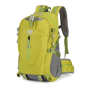 Outdoor mountaineering hiking backpack large capacity waterproof dual shoulder travel bag for men