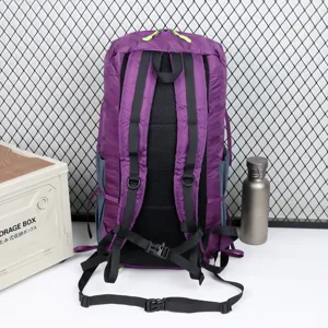 Foldable waterproof hiking backpack lightweight outdoor travel daypack for men and women