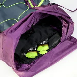 Waterproof hiking backpack lightweight travel daypack outdoor sports rucksack 30L purple