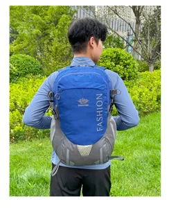 Large capacity outdoor mountaineering backpack, durable travel hiking bag for men and women.