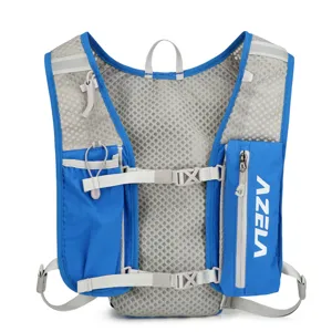 Leichter Outdoor-Laufrucksack, Trail-Marathon-Trinkweste mit atmungsaktivem Mesh.