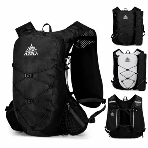 Azela Lightweight Sports Backpack Waterproof Outdoor Hiking Cycling Running Daypack Unisex Nylon Backpack For Travel Fitness