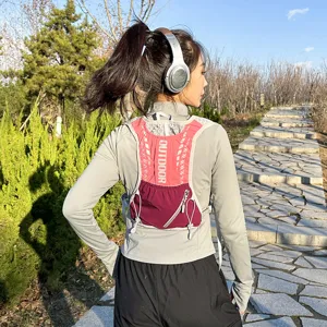 Outdoor running backpack trail hydration vest lightweight breathable 5L cycling pack for sports