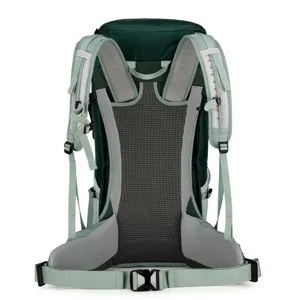 35L hiking backpack with suspension back system, waterproof nylon outdoor trekking travel bag detail
