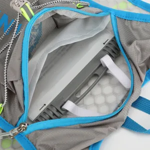 Ultraleichter Trailrunning-Trinkrucksack atmungsaktive Mesh-Weste für Wandern und Radfahren.