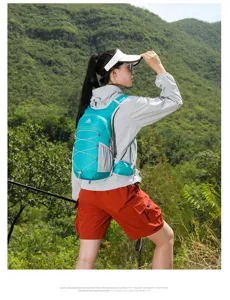 Lightweight outdoor hiking backpack for travel, cycling, and sports with dual shoulder straps.