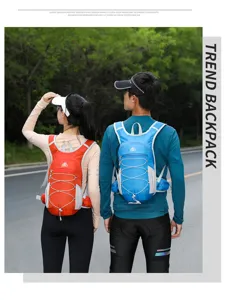 Lightweight outdoor cycling and hiking backpack for travel sports double shoulders