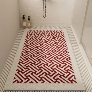 Badkamer antislip doucemat waterdichte vloermat voor douchecel en badkamer gebruik