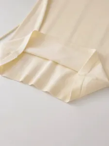 Damen minimalistisches Rippstrick Top Freizeit Langarm Herbst Mode einfarbig schickes Kleidungsstück