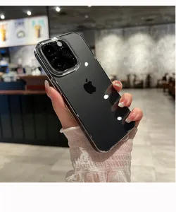 Schlanke PC-Schutzhülle kompatibel mit iPhone, rundum stoßfestes Design Detailansicht.