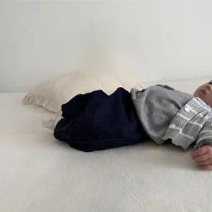 Baby spring autumn ribbed striped cardigan infant long sleeve jacket casual top apparel