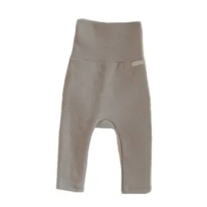 Leggings elastici neonato vita alta, comodi pantaloni lavorati a maglia per autunno inverno.