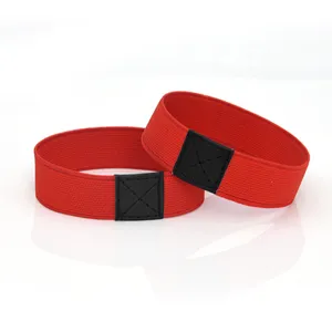 High heel anti-drop elastic shoe straps, adjustable heel grips bands for loose shoes red 2pcs