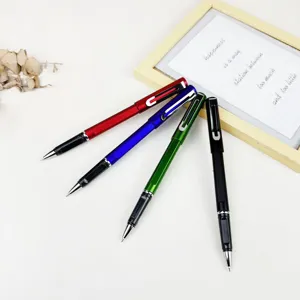 Metall Tintenroller Set bunte Geschenke Büro Kugelschreiber edler Business Stift Metall
