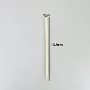 Asticella di supporto per piante in legno di bambù bastone rotondo fai da te 13.9cm.
