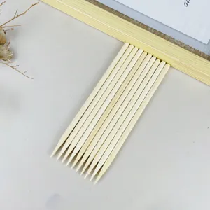 Stakes di supporto per piante in bambu naturale bastoncini di legno fai da te 10pz
