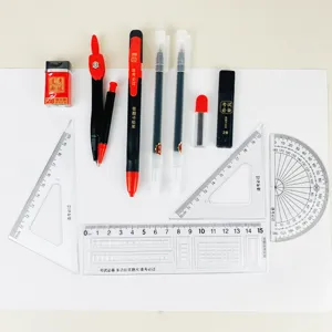 Conjunto de papelería de examen de 12 piezas herramientas de prueba para estudiantes
