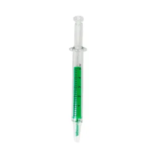 Creatieve spuit markeerstift schattige doorzichtige plastic highlighter voor school