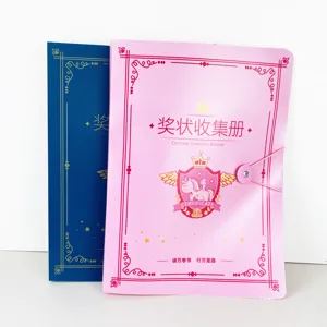 Dossier de collection de certificats pochette de rangement pour diplomes et documents