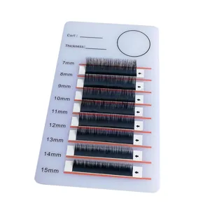 Acrylic Eyelash Extension Display Board Grafting Eyelash Scale Palette Blooming Tray Holder Professional Salon Tool