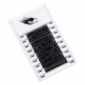 Acrylic Eyelash Extension Holder Double Layer Grafting Eyelash Palette Pad Tool