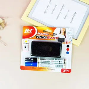 Lösbare Whiteboard Marker Set Trocken Abwischbare Stifte Mit Radierer Tragbare Schreibwaren