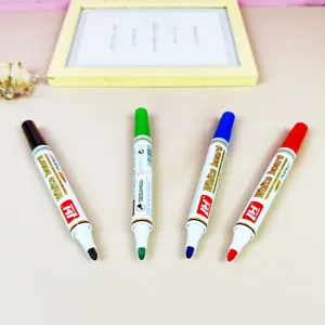 Buntes Whiteboard-Marker-Set mit 4 Stiften in leuchtenden Farben für Büro und Schule.