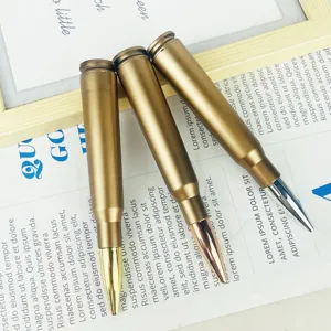 Stylo à Billes Créatif en Forme de Balle Stylo Gel Rotatif en Métal Fournitures de Bureau Cadeau